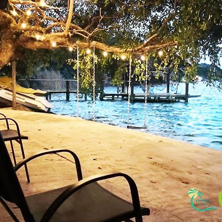 Отель Cabanas Marias Lakefront Бакалар Экстерьер фото
